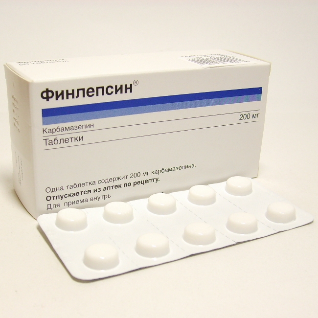 Противосудорожный препарат "Финлепсин"