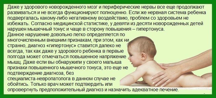 Делаем детский массаж и гимнастику при мышечной дистонии - обзор